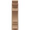 Ekena Millwork 8-in W x 20-in D x 32-in H Balboa Trad Rough Cedar Woodgrain TimberThane Outlooker, Primed Tan OUTUR080X20X32BOA04RCPR - alternate 2